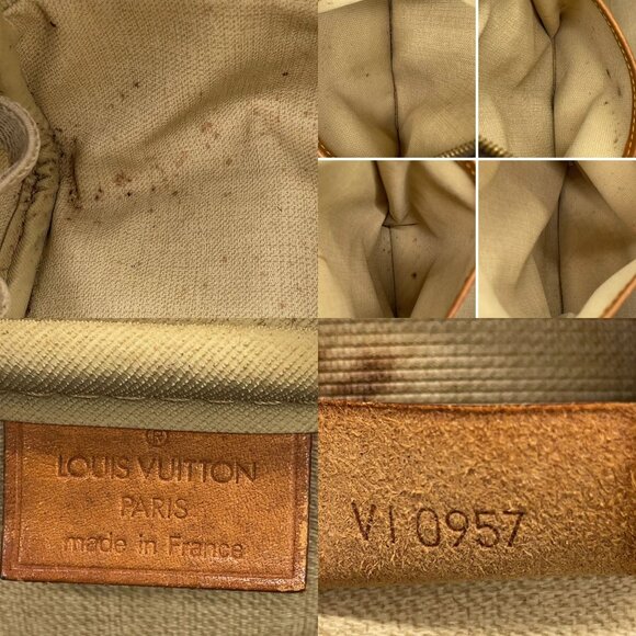 857310BH (L4) Louis Vuitton Hand Bag Brown Monogram - Picture 12 of 13